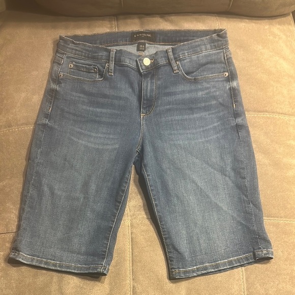 Banana Republic Blue Denim Shorts - Picture 1 of 7